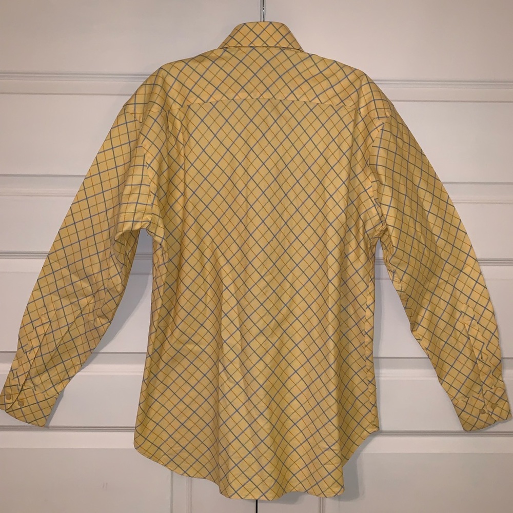 Robert Talbott Yellow Button Down Shirt - image 4